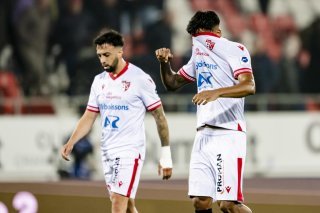 La déception de Baltazar Costa et Cristian Souza au coup de sifflet final.